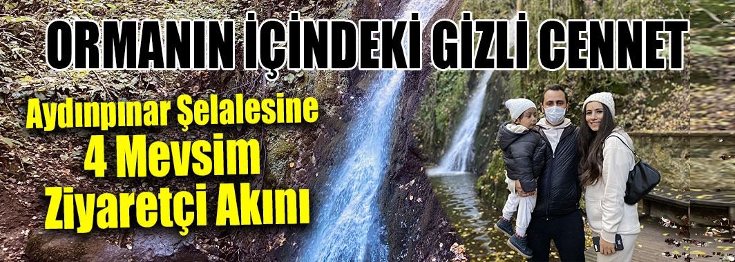 Aydınpınar Şelalesine 4 Mevsim Ziyaretçi Akını