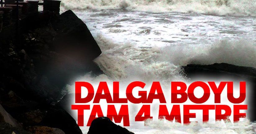 Karadeniz’de fırtına etkili oluyor