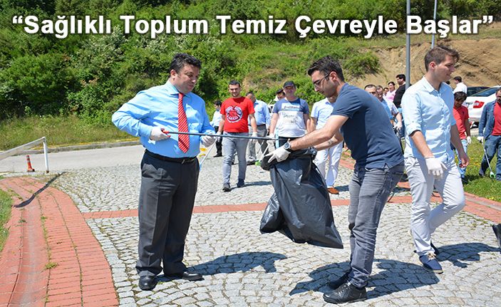 Sürdürülebilir Bir Yaşam İçin Düzce Üniversitesi Çevre Temizliğine Dikkat Çekiyor