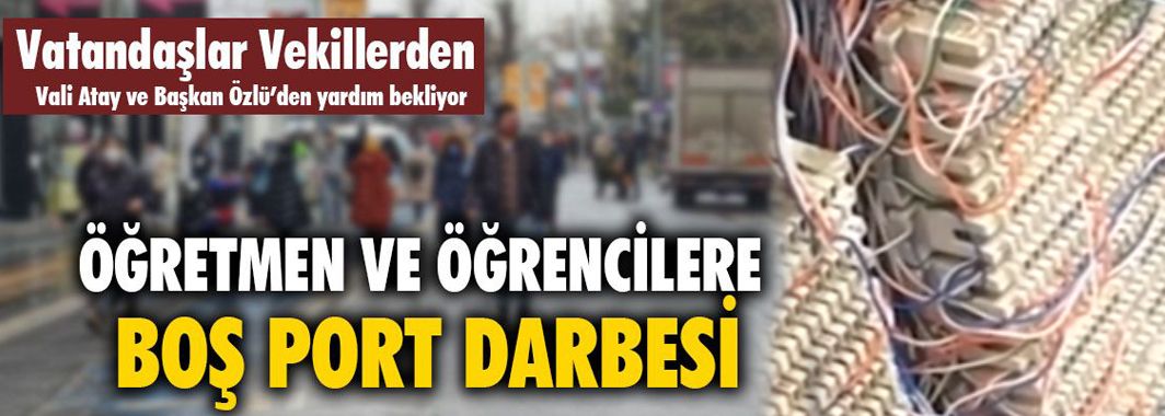 Öğretmen ve Öğrencilere Boş Port Darbesi