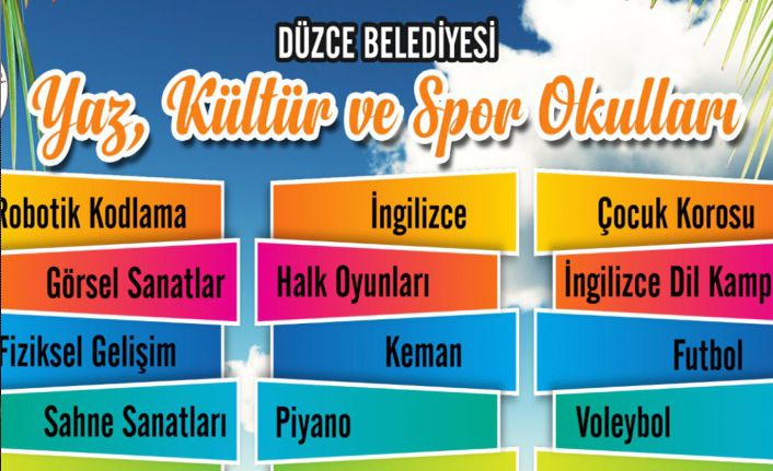 Yaz Okulları Başlıyor