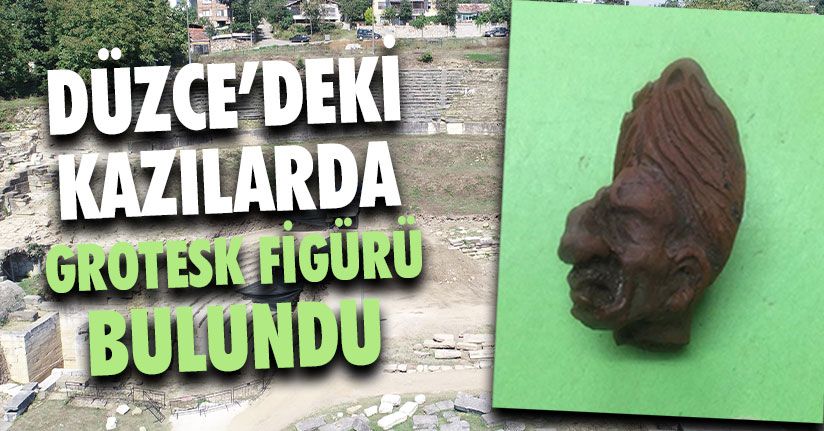 Antik Kentteki Kazılarda Grotesk Figürü Bulundu 