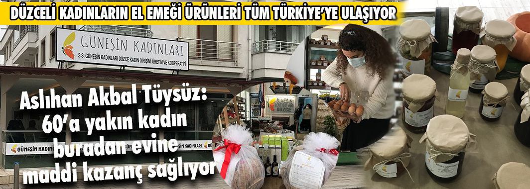 Düzceli Kadınların El Emeği Ürünleri Tüm Türkiye’ye Ulaşıyor