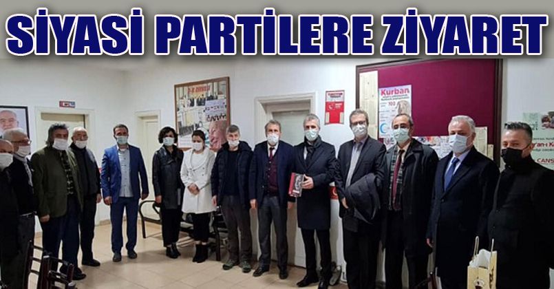 DEVA Partisi İl Teşkilatı  Düzce’deki siyasi partileri ziyaret etti