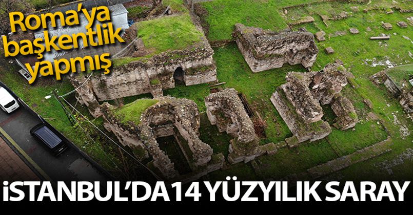 Sancaktepe Meydanı'ndaki 14 yüzyıllık saray gün yüzüne çıkarılıyor