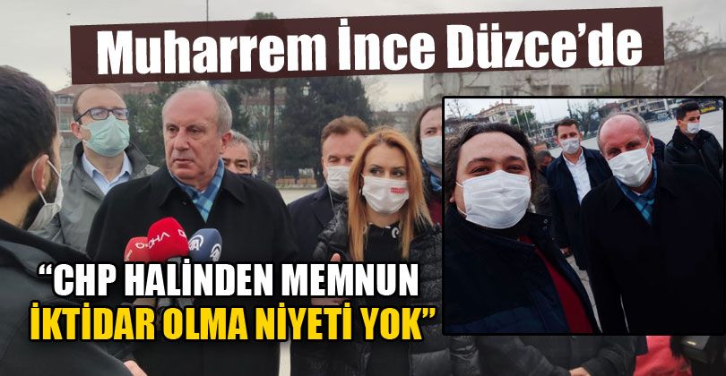 Muharrem İnce Düzce'ye Geldi