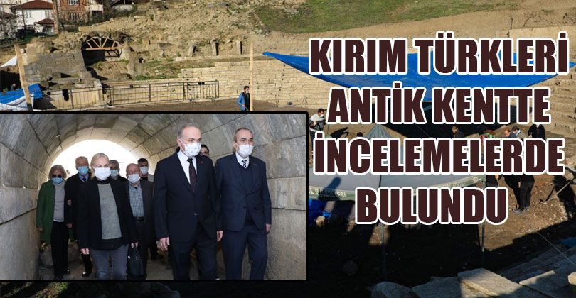 Kırım Türkleri Kazı Alanında İncelemelerde Bulundu