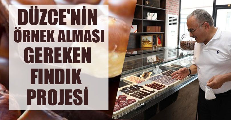 Düzce'nin Örnek Alması Gereken Fındık Projesi