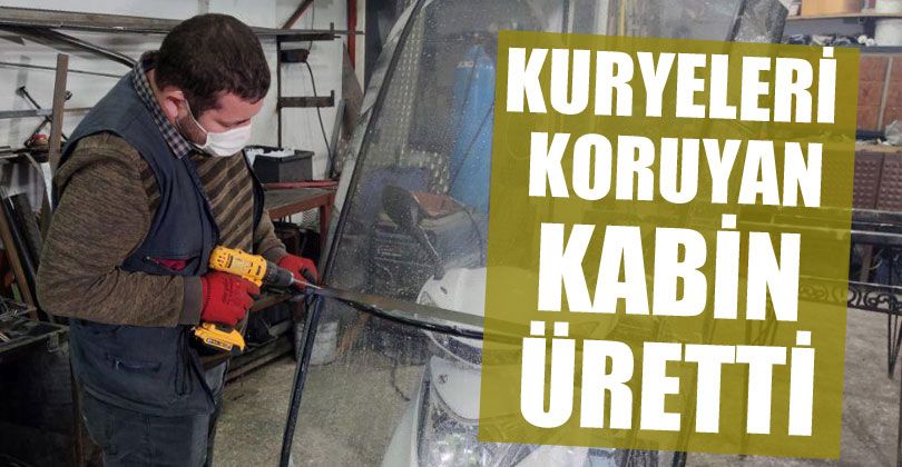 Kuryeler İçin Kabin Üretti