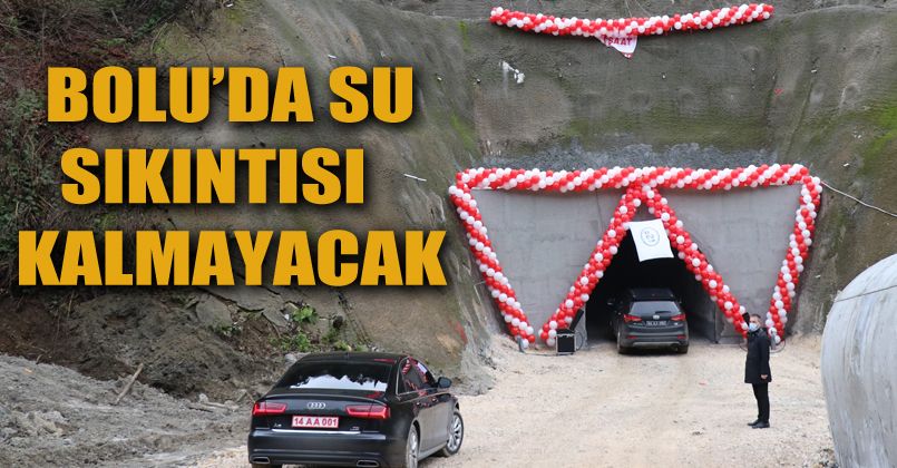 Bolu'nun su sıkıntısı Karadere Suları'yla çözülecek