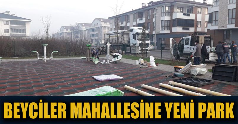 Beyciler Mahallesine yeni park