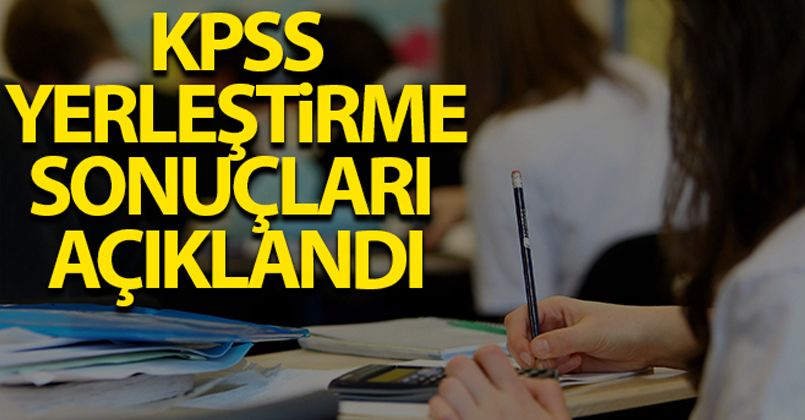 ÖSYM Başkanı Aygün, KPSS-2020/2 Tercih sonuçlarının açıklandığını duyurdu