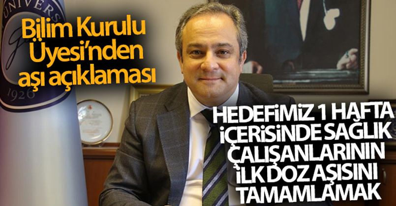 Sağlık Çalışanlarının 1 Doz Aşısı 1 Hafta İçinde Tamamlanacak