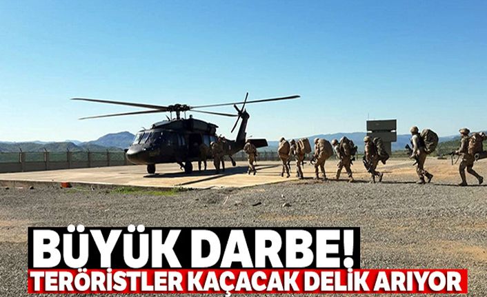 Lice kırsalı teröristlerden temizlendi |Teröristler kaçacak delik arıyor