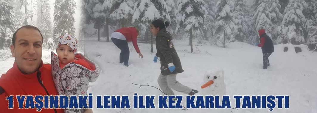 Vatandaşlar Karın Tadını Doyasıya Çıkardı