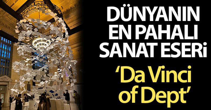 Dünyanın en pahalı sanat eseri 'Da Vinci of Dept'
