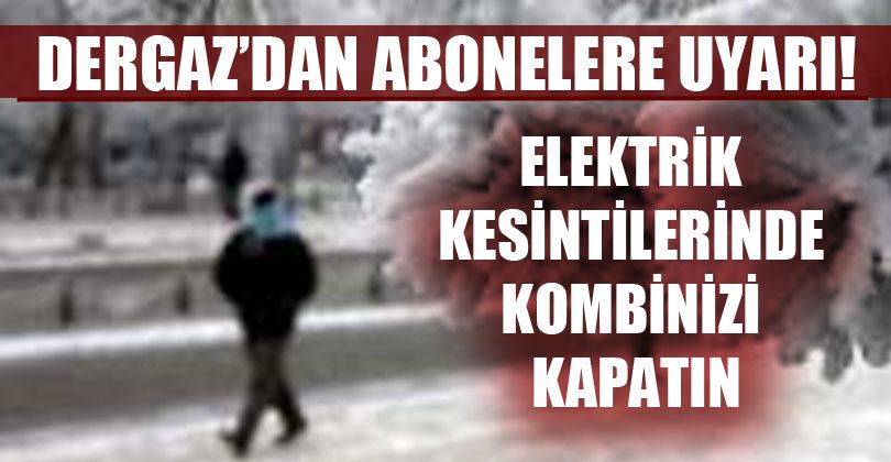 Dergaz’dan Abonelere Uyarı