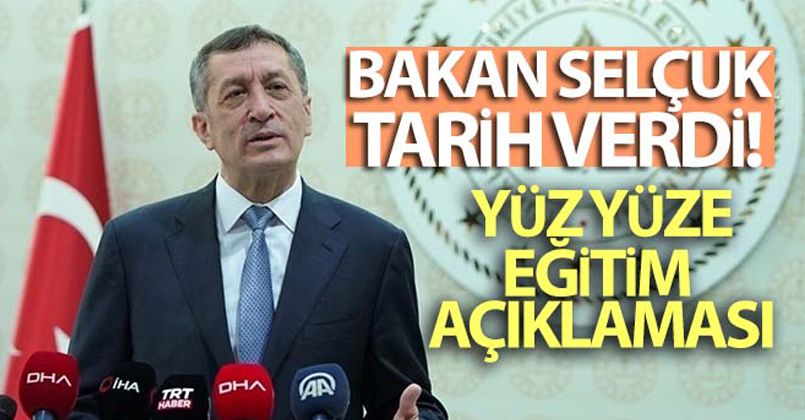 Bakan Selçuk: '15 Şubat'tan itibaren sizleri okullarda görmek, okullarda karşılamak istiyoruz'