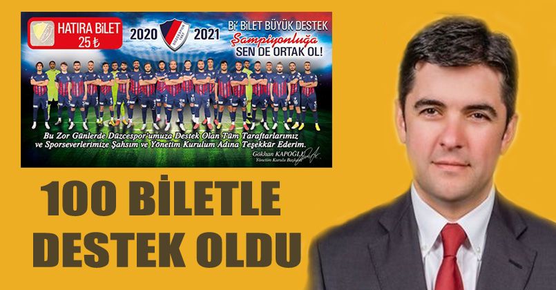 İyi Parti'den Düzcespor'a Destek