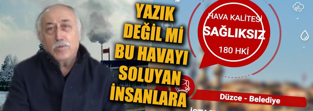 Düzce'nin Havası Alarm Veriyor