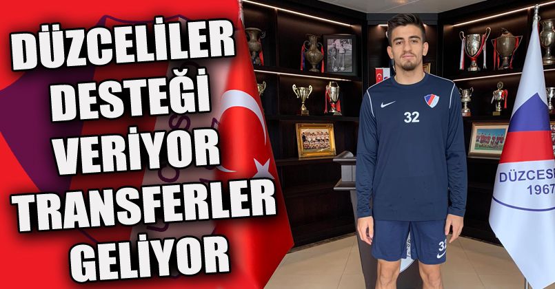 Düzcespor'da Stopere Takviye