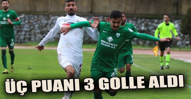 Düzcespor Deplasmanda 3 Puanı 3 Golle Aldı