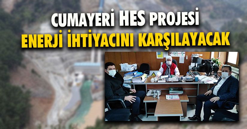 Başkan Koloğlu HES İçin Çalışıyor