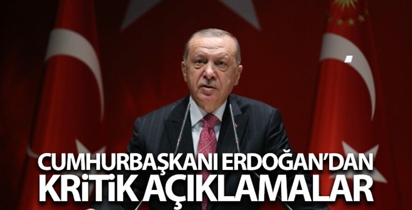 Cumhurbaşkanı Erdoğan: 'Parti içi kavgalardan AK Parti'yi mesul tutmak yüzsüzlüktür, siyasi arsızlıktır'