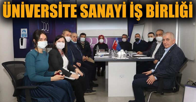 Üniversite Sanayi işbirliği konuşuldu