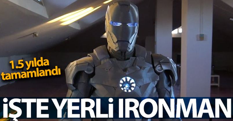 İşte yerli 'Ironman'