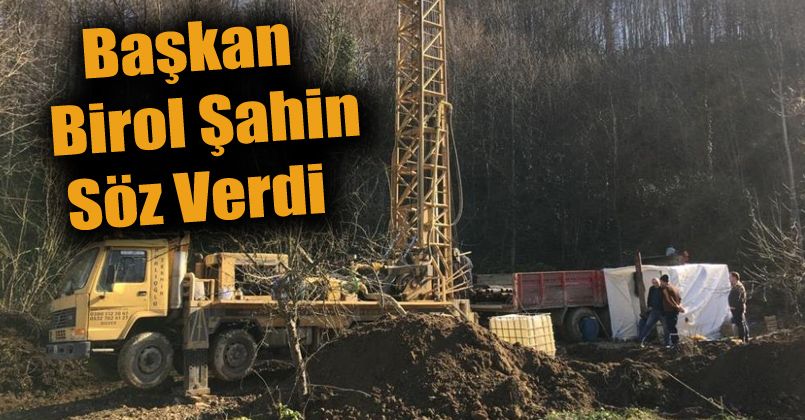 Eskiköy Mahallesinde 'ki su sorunu çözülecek