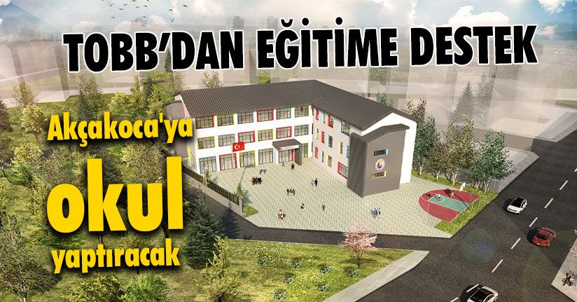 TOBB’dan Eğitime Destek