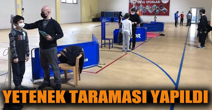 Yetenek taraması son testler başladı