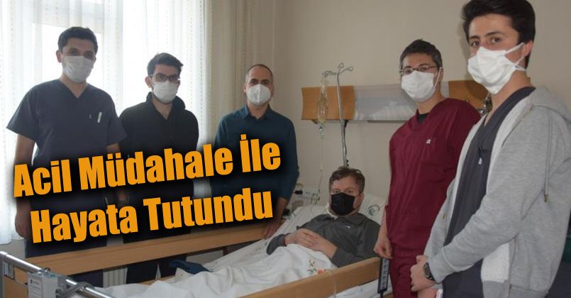 Gazlı kangren hastası acil müdahale ile hayata tutundu