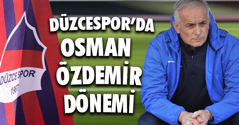 Düzcespor Özdemir İle Anlaşmaya Vardı