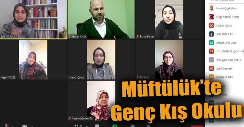 Rol model gençler, kış okulunda gençlerle buluştu