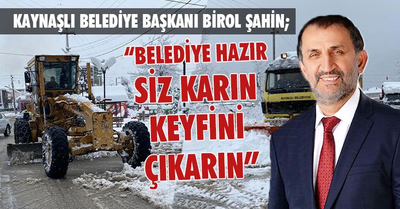 Belediye Hazır Siz Karın Keyfini Çıkarın