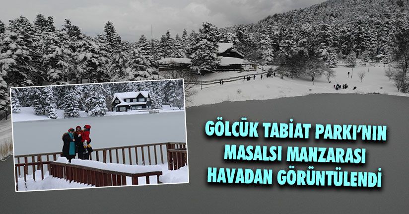 Tatilciler Beyaza Bürünen Gölcük’e Hayran Kaldı