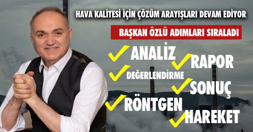 Hava Kalitesi İçin İkinci Görüşme Yapılacak