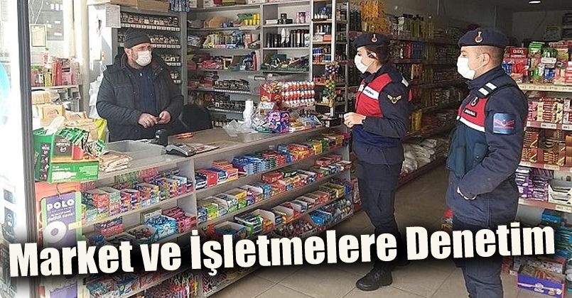 Kısıtlamada Marketlere Denetim