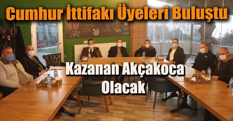 Cumhur İttifakı Üyeleri Istişare Toplantısında Buluştular