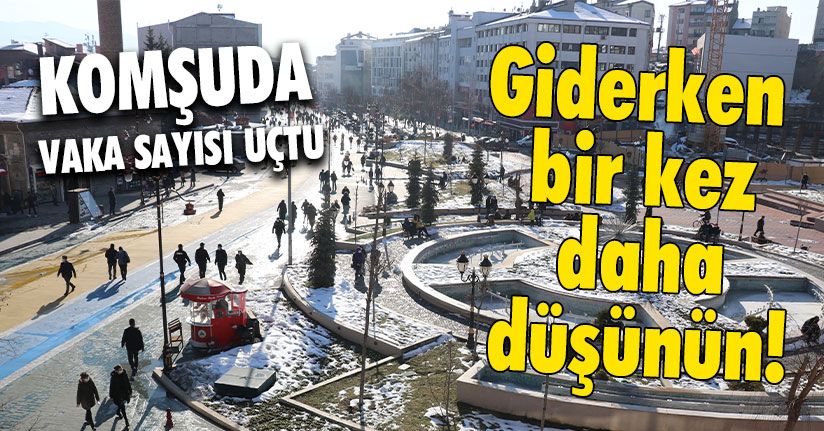 Komşuda Vaka Sayısı Uçtu