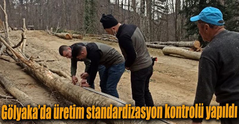 Gölyaka’da üretim standardizasyon kontrolü yapıldı