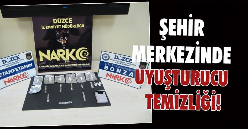 Polisten Uyuşturucu Operasyonu