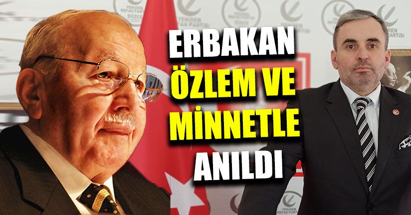 Erbakan Özlem Ve Minnetle Anıldı