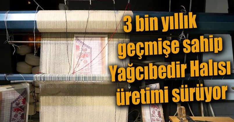 3 bin yıllık geçmişe sahip Yağcıbedir Halısı üretimi sürüyor