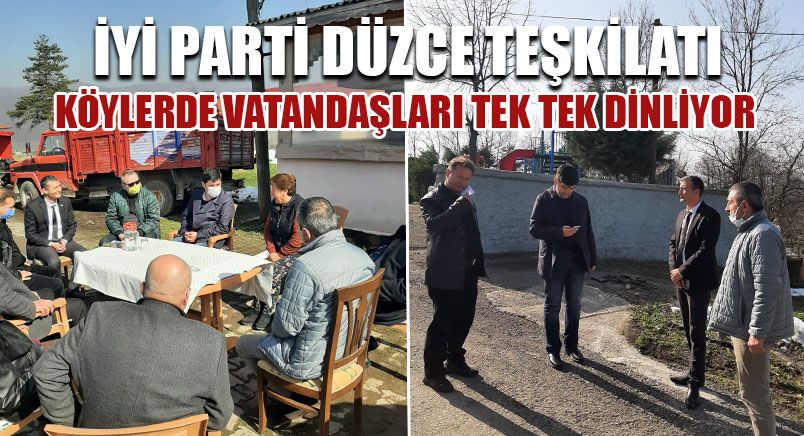 İYİ Parti Düzce Teşkilatı Ziyaretlerine Devam Ediyor 