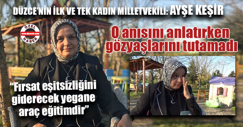 Düzce’nin İlk ve Tek Kadın Milletvekili: Ayşe Keşir