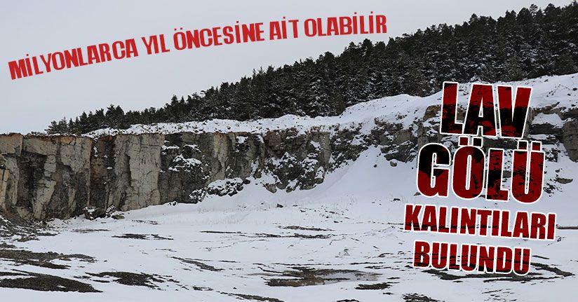 Milyonlarca Yıl Öncesine Ait Lav Gölü Kalıntıları Bulundu