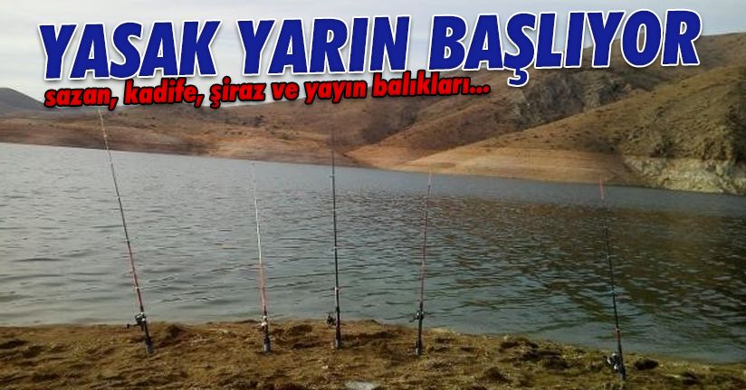 İç sularda avlanma yasağı başlıyor